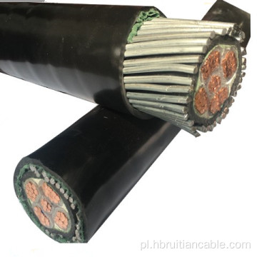 SWA Copper/aluminiowy przewodnik podsumowy podziemny kabel zasilający
